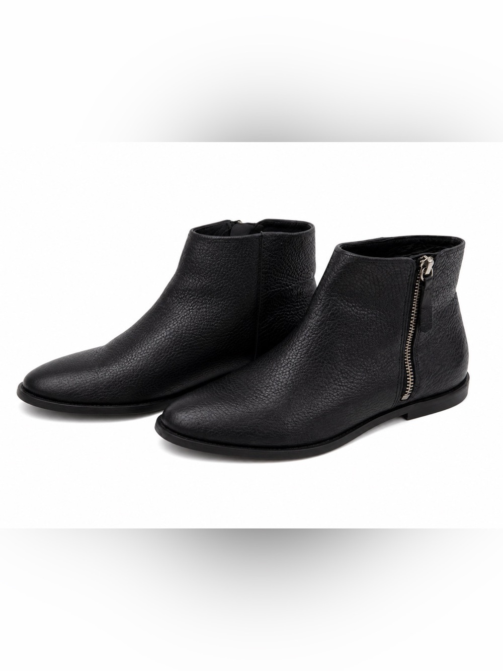 J Crew, Women’s Black,Leather Ankle Boots.Size-7